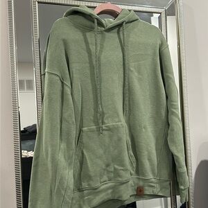 Canadian brand North Oak green comfy cozy sweater super soft womens medium